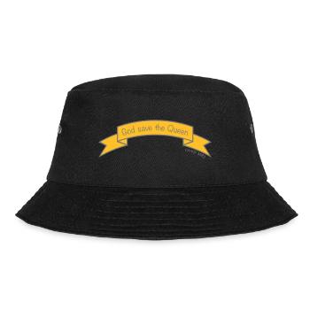 God save the queen | Vectorgraphic - Bucket Hat - black - Front - Lela (165cm)