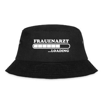 Frauenarzt Spruch Lustiges Frauenarzt Geschenk - Bucket Hat - Schwarz - Vorne - Lela (165cm)