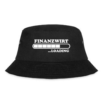 Finanzwirt Spruch Job Lustiges Finanzwirt Geschenk - Bucket Hat - Schwarz - Vorne - Lela (165cm)