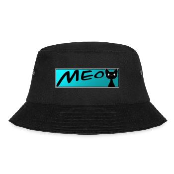 cute cat MEOW cats cat cat - Bucket Hat - black - Front - Lela (165cm)