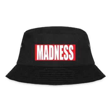MADNESS - Bucket Hat - Schwarz - Vorne - Lela (165cm)