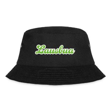 Lausbua Grün - Bucket Hat - Schwarz - Vorne - Lela (165cm)