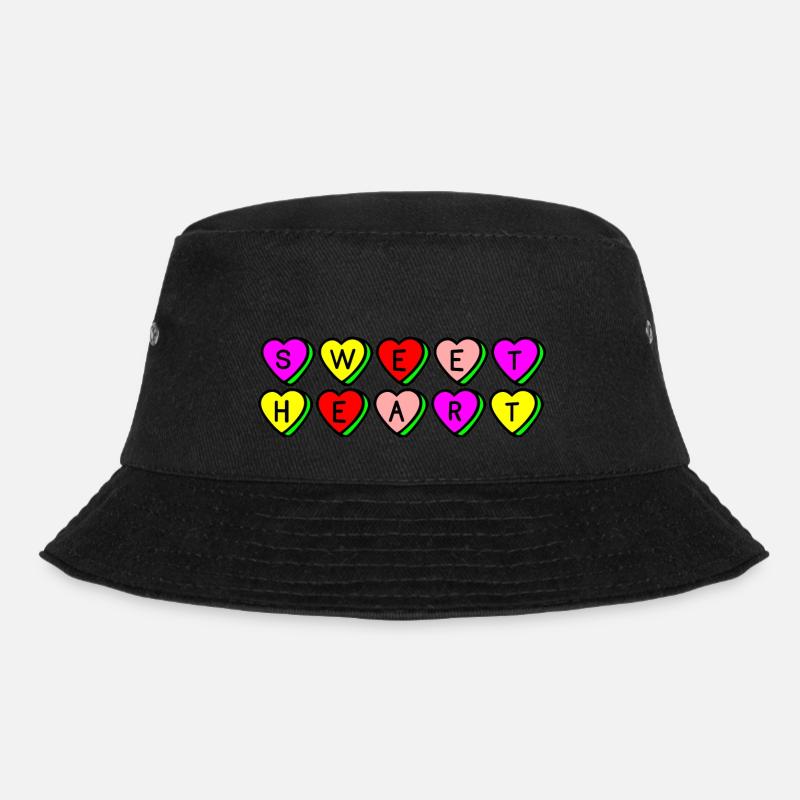 Mein kleines Herzblatt - Bucket Hat - Schwarz