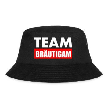 Team bräutigam - Bucket Hat - Schwarz - Vorne - Lela (165cm)