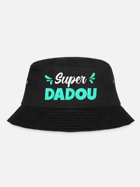 Humour Homme Père Papa Super Dadou - Bob - noir