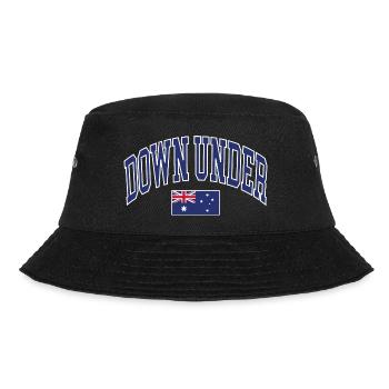 Down Under - Bucket Hat - Schwarz - Vorne - Lela (165cm)