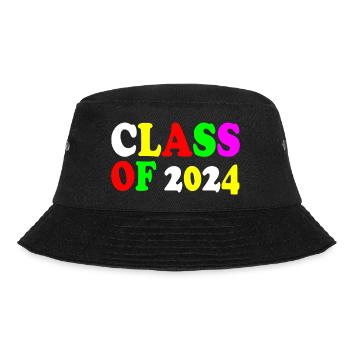 Class of 2024 - Bucket Hat - black - Front - Lela (165cm)