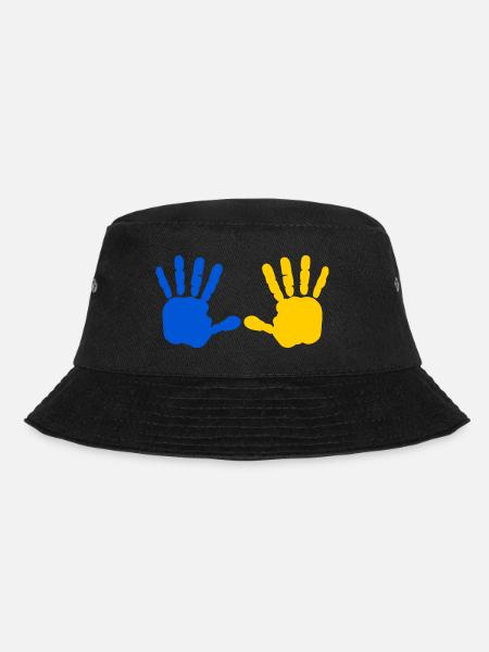 Ukraine - Bucket Hat - Schwarz