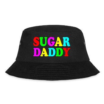 Sugar daddy - Bucket Hat - Schwarz - Vorne - Lela (165cm)