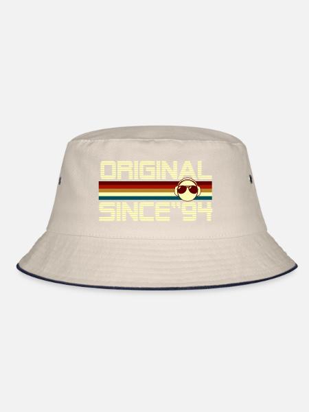 Since 94 - Bucket Hat - ecru/navy - Front