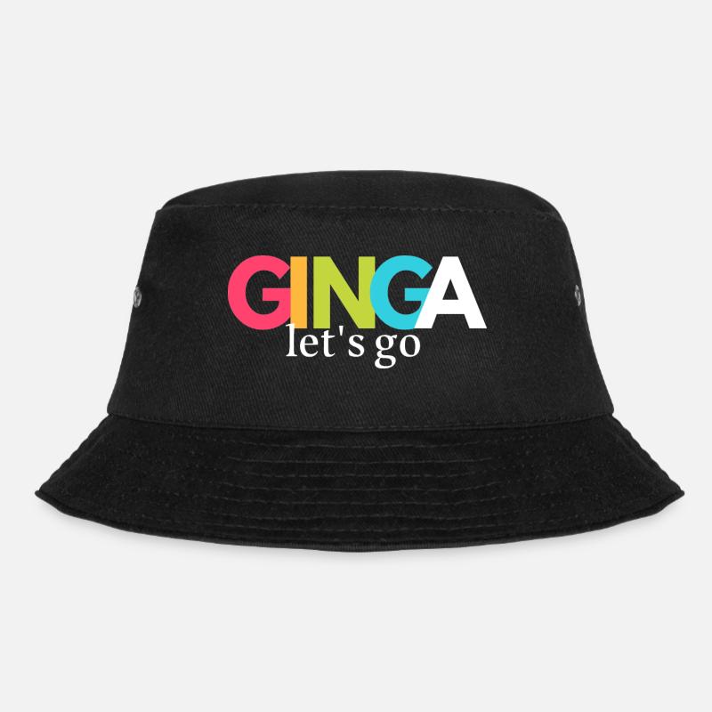 Capoeira Let's Go Ginga - Bucket Hat - Schwarz