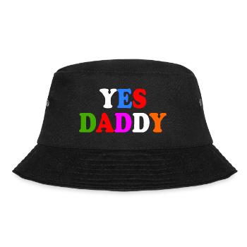 Yes daddy - Bucket Hat - black - Front - Lela (165cm)