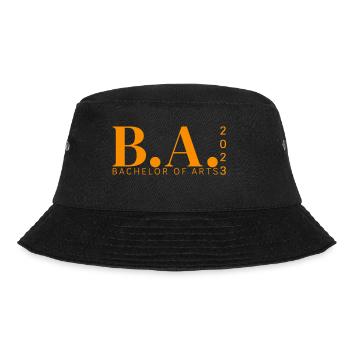 B.A. - BACHELOR OF ARTS 2023 - Bucket Hat - black - Front - Lela (165cm)