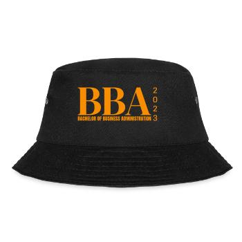 BBA - BACHELOR OF BUSINESS ADMINISTARTION 2023 - Bucket Hat - black - Front - Lela (165cm)