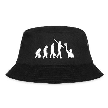 Wasserball Evolution - Bucket Hat - Schwarz - Vorne - Lela (165cm)