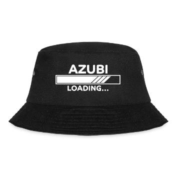 Azubi Spruch Lehrling Job Lustiges Azubi Geschenk - Bucket Hat - Schwarz - Vorne - Lela (165cm)