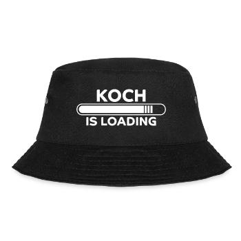 Koch Lustig Spruch Beruf Gastronomie Koch Geschenk - Bucket Hat - Schwarz - Vorne - Lela (165cm)