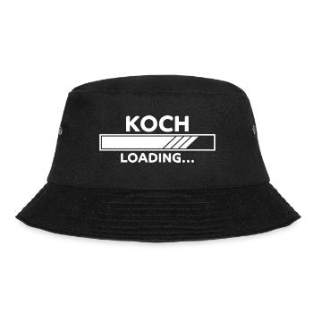 Koch Lustig Spruch Beruf Gastronomie Koch Geschenk - Bucket Hat - Schwarz - Vorne - Lela (165cm)