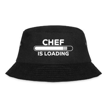 Chef Spruch Beruf Kollegen Lustiges Chef Geschenk - Bucket Hat - Schwarz - Vorne - Lela (165cm)