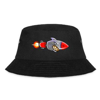 Shark Rocket - Bucket Hat - black - Front - Lela (165cm)