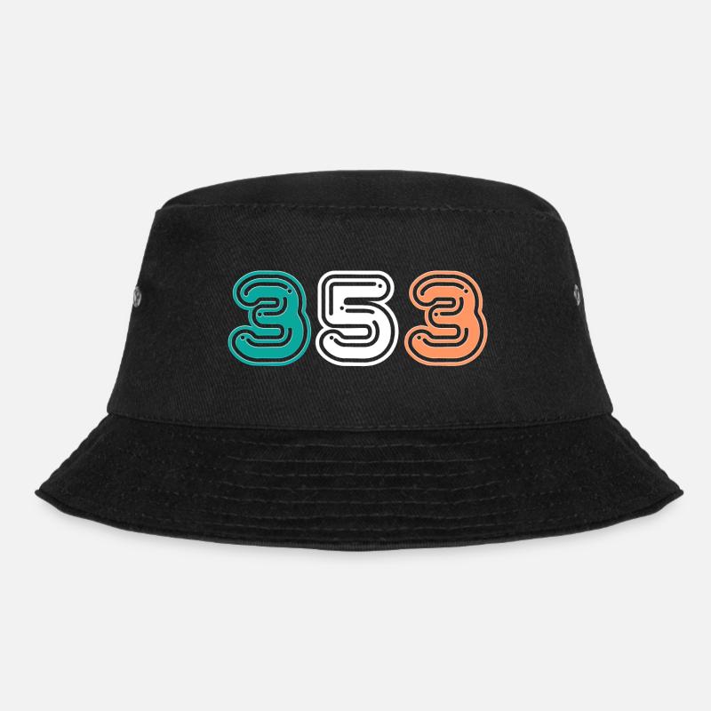 TEAM 353 IRELAND - Bucket Hat - black