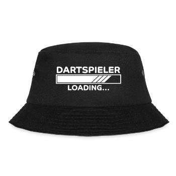 Dartspieler Spruch Darter Fun Dartspieler Geschenk - Bucket Hat - Schwarz - Vorne - Lela (165cm)