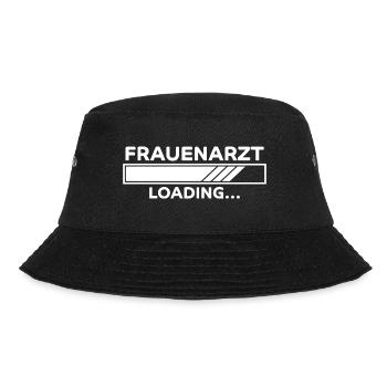 Frauenarzt Spruch Lustiges Frauenarzt Geschenk - Bucket Hat - Schwarz - Vorne - Lela (165cm)