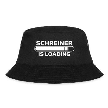 Schreiner Spruch Beruf Lustiges Schreiner Geschenk - Bucket Hat - Schwarz - Vorne - Lela (165cm)