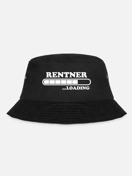 Rentner Spruch Rente Ruhestand Rentner Geschenk - Bucket Hat - Schwarz