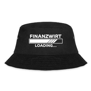 Finanzwirt Spruch Job Lustiges Finanzwirt Geschenk - Bucket Hat - Schwarz - Vorne - Lela (165cm)