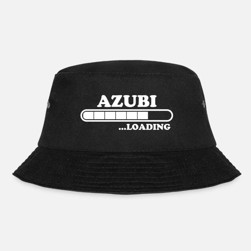 Azubi Spruch Lehrling Job Lustiges Azubi Geschenk - Bucket Hat - Schwarz