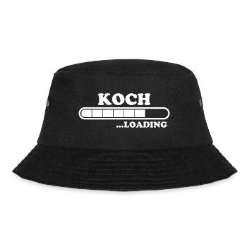 Koch Lustig Spruch Beruf Gastronomie Koch Geschenk - Bucket Hat - Schwarz - Vorne - Lela (165cm)