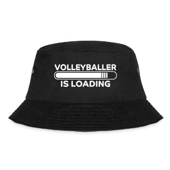 Volleyballer Spruch Lustiger Volleyballer Geschenk - Bucket Hat - Schwarz - Vorne - Lela (165cm)