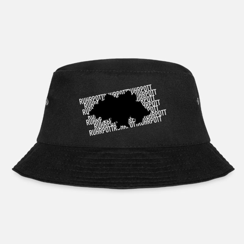 Das Ruhrgebiet - Bucket Hat - Schwarz