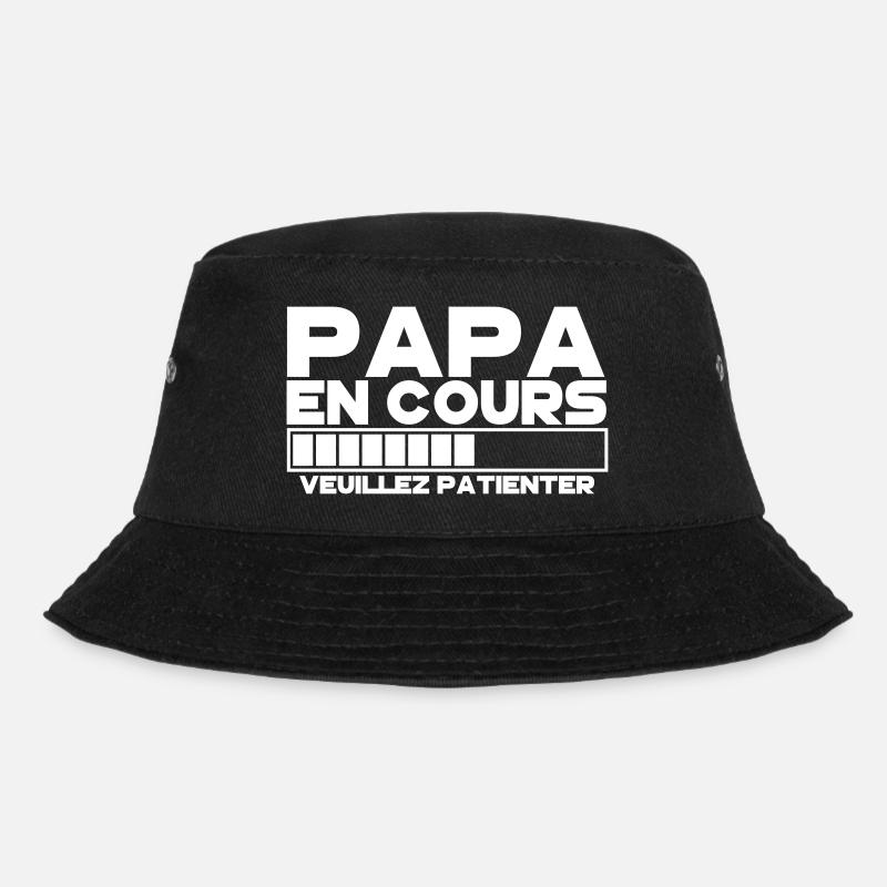 papa(veuillez patienter) - Bob - noir