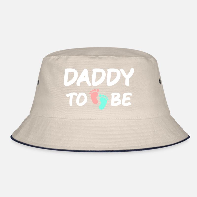 werdender Vater Väter - Daddy to be Babysprüche Bucket Hat