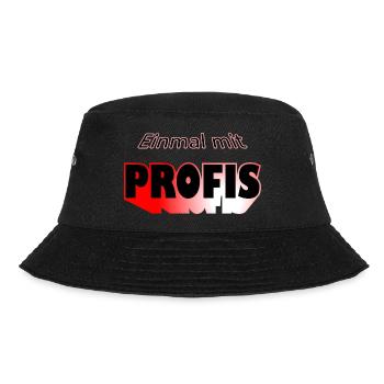 Once with Pofis - Bucket Hat - black - Front - Lela (165cm)