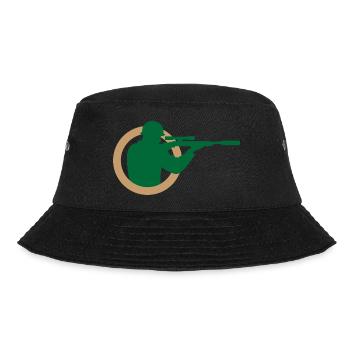 A sniper - Bucket Hat - black - Front - Lela (165cm)