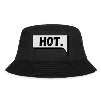Comic Speech Bubble Hot - Bucket Hat - black - Front - Lela (165cm)