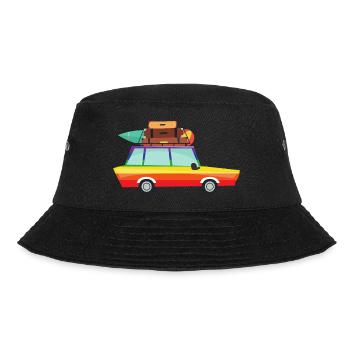Gay Van | LGBT | Pride - Bucket Hat - Schwarz - Vorne - Lela (165cm)