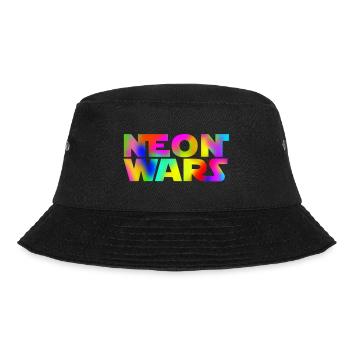 neon wars - Bucket Hat - black - Front - Lela (165cm)