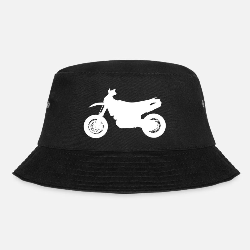 Husqvarna 701 White - Bucket Hat - Schwarz