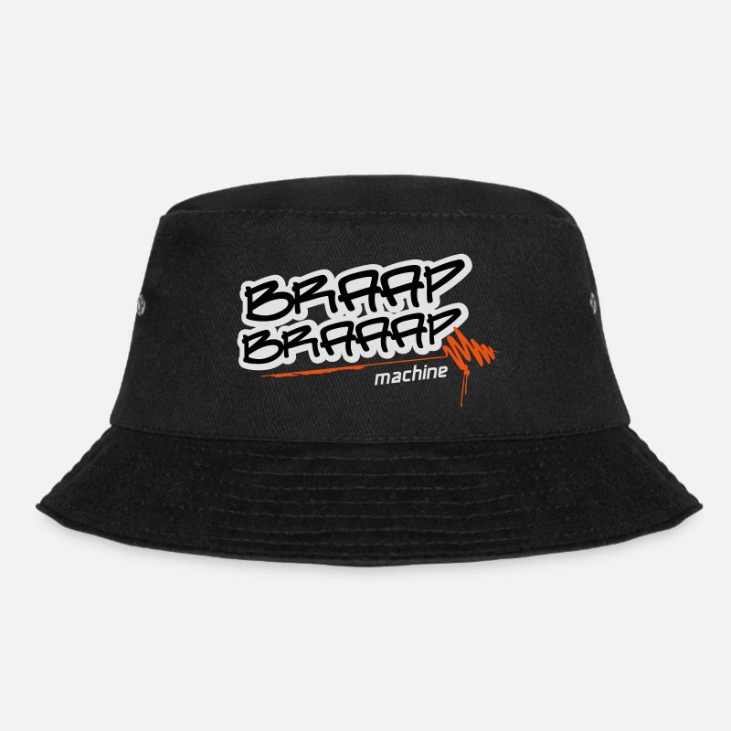Braap braaap machine - Bucket Hat - Schwarz