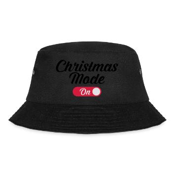 Christmas Mode (On) - Bucket Hat - black - Front - Lela (165cm)