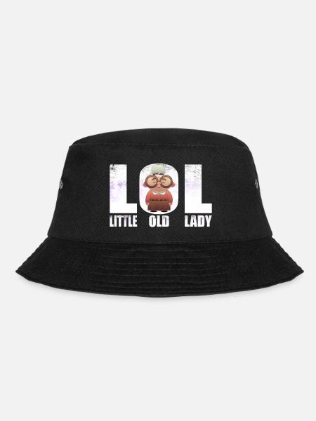 Little Old Lady - LOL - Bucket Hat - Schwarz