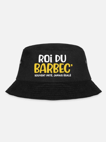 Roi du barbec' / Cadeau drôle grillade barbecue - Bob - noir