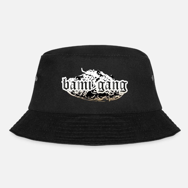 Bami Gang - Bucket Hat - Schwarz