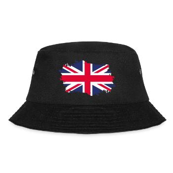 Bandiera dell'Inghilterra Patriot Gift Home State Jack - Cappello alla pescatora - nero - Fronte - Lela (165cm)