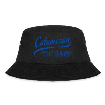 Catamaran Therapy Typography US sport - Bucket Hat - black - Front - Lela (165cm)