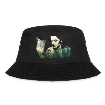 Women and Wolves - Bucket Hat - black - Front - Lela (165cm)